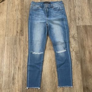 Express Ankle Legging High Rise Jeans Size 8R